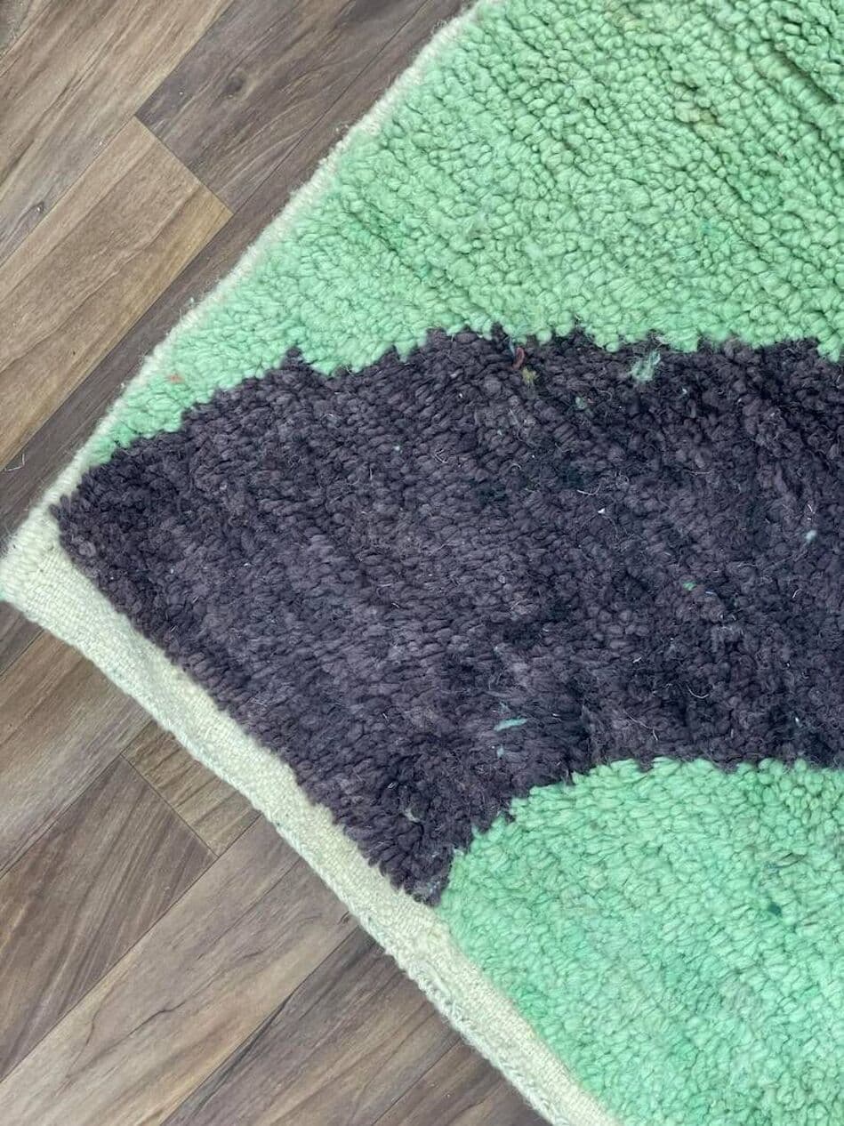 Ręcznie tkany dywan 200x300 cm, wełna, wielokolorowy, Maroko - 201384