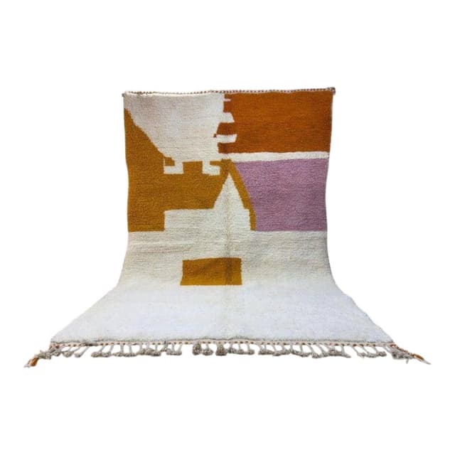 Ręcznie tkany dywan 200x300 cm, wełna, multikolor, Maroko - WYMIARY