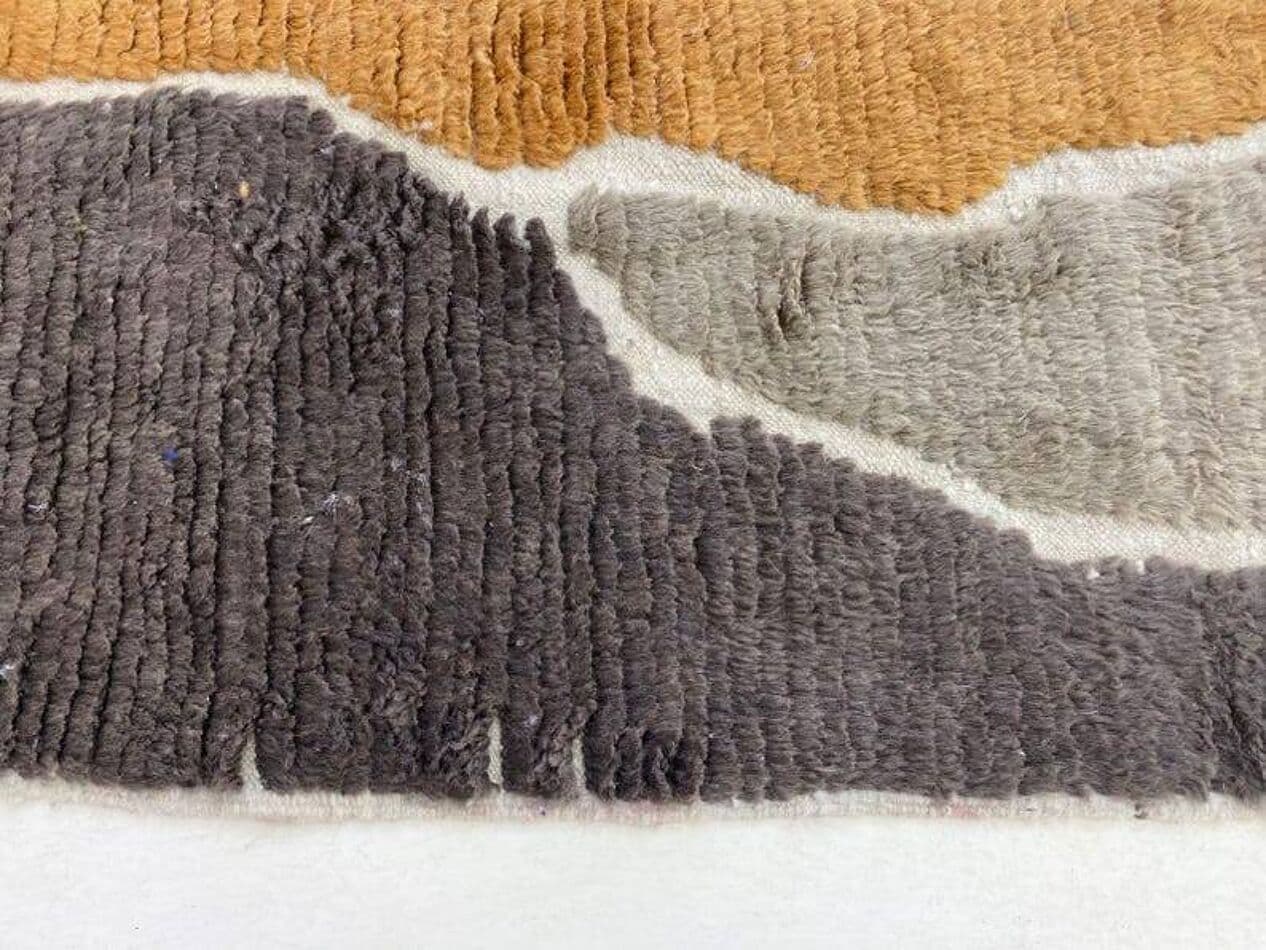 Ręcznie tkany dywan 200x100 cm, wełna, multikolor, Maroko - 203009