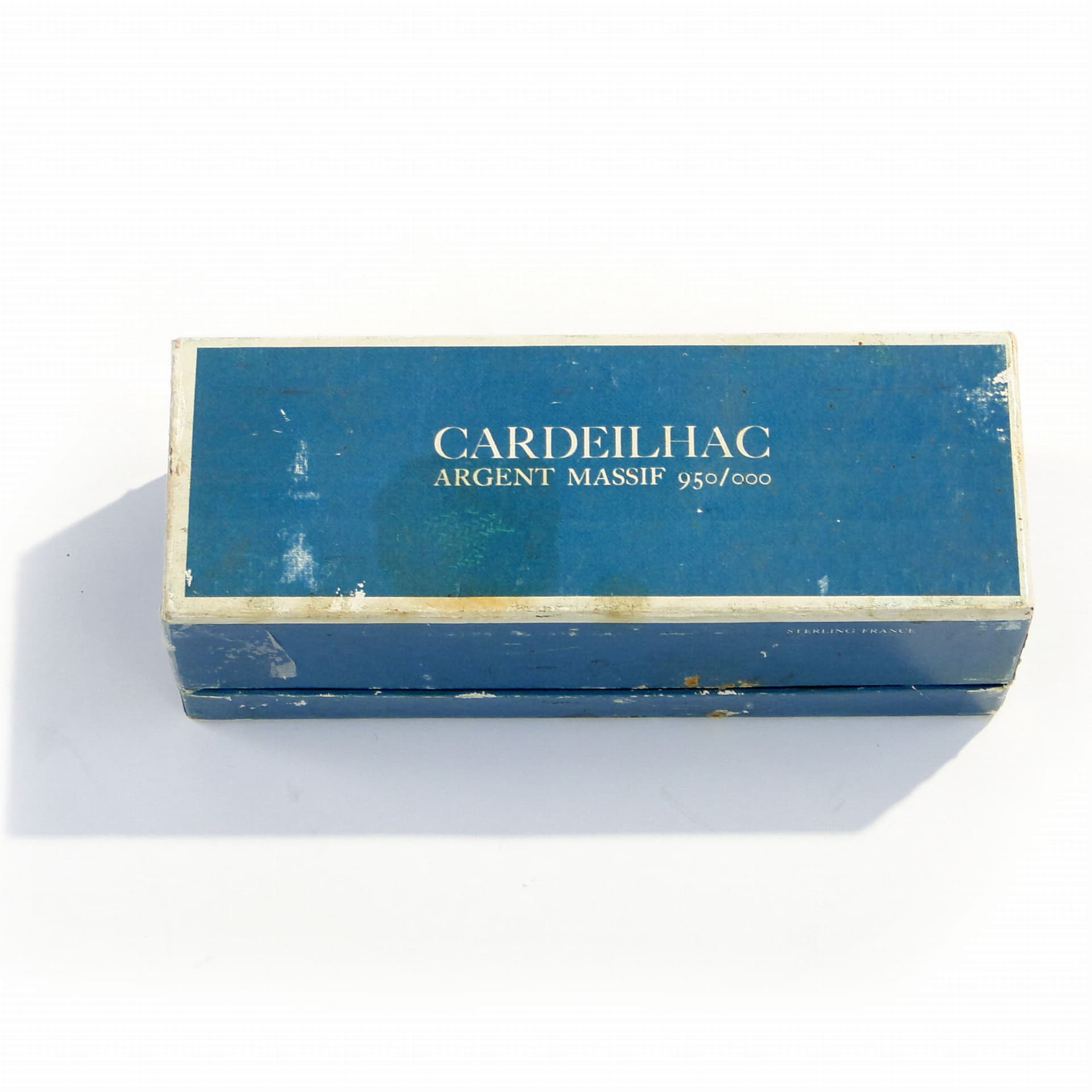 Set of Four Salt Shakers, Transparent Glass, Silver, Christofle, France, 1940s - 201750