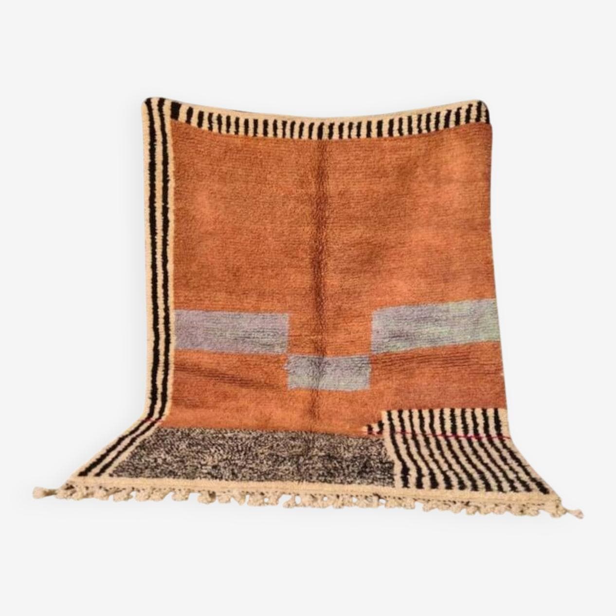 Ręcznie tkany dywan 300x200 cm, wełna, multikolor, Maroko - 202945