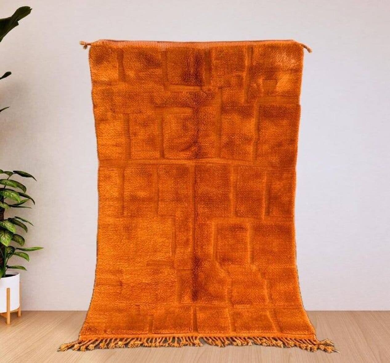 Ręcznie tkany dywan 250x150 cm, wełna, multikolor, Maroko - 202916