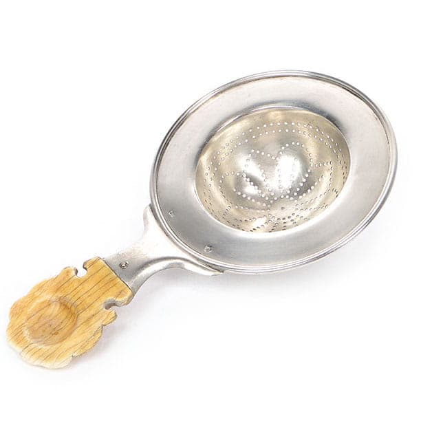 Sitko do herbaty, Rococo, beżowy, Austria, XIX w. - 201782