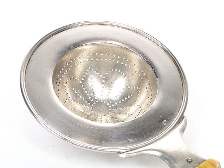 Sitko do herbaty, Rococo, beżowy, Austria, XIX w. - 201777