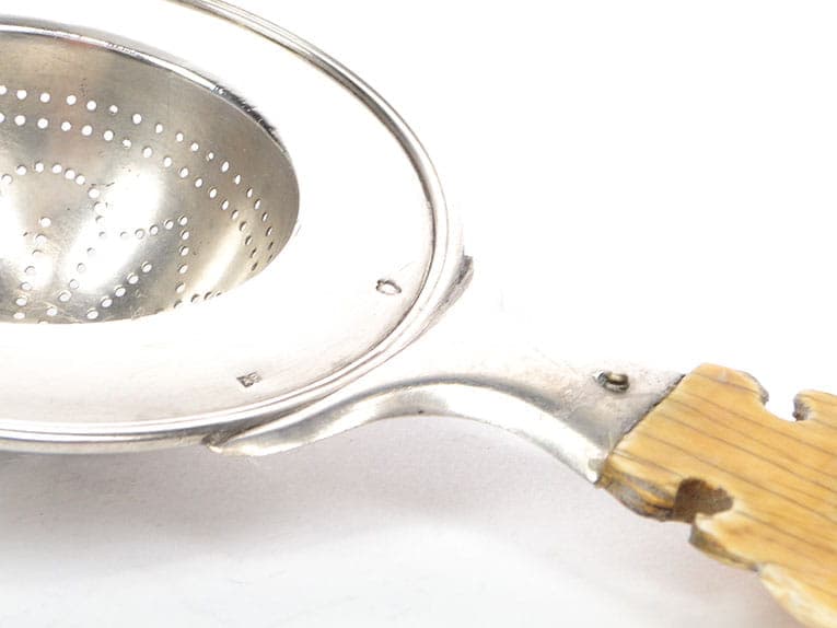 Sitko do herbaty, Rococo, beżowy, Austria, XIX w. - 201774