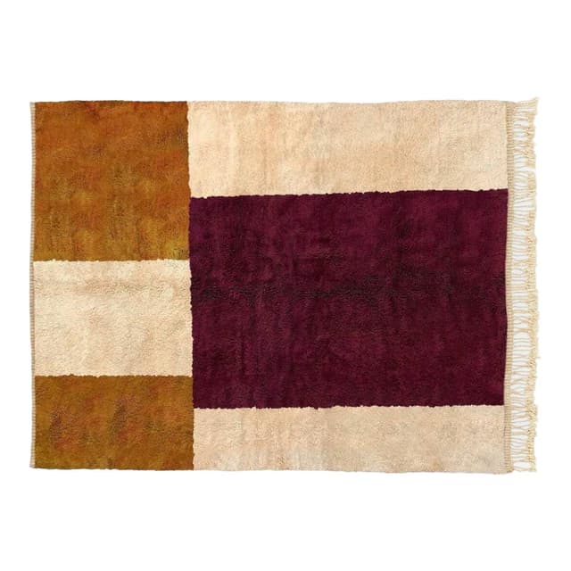 Ręcznie tkany dywan 250x160 cm, wełna, multikolor, Maroko - WYMIARY