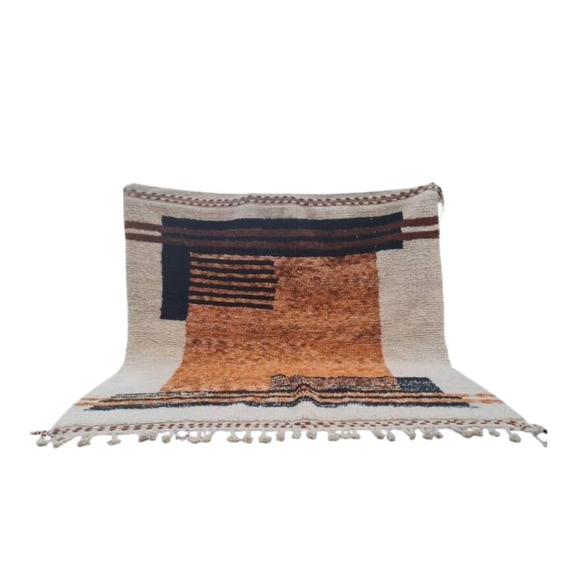 Ręcznie tkany dywan 300x200 cm, wełna, multikolor, Maroko