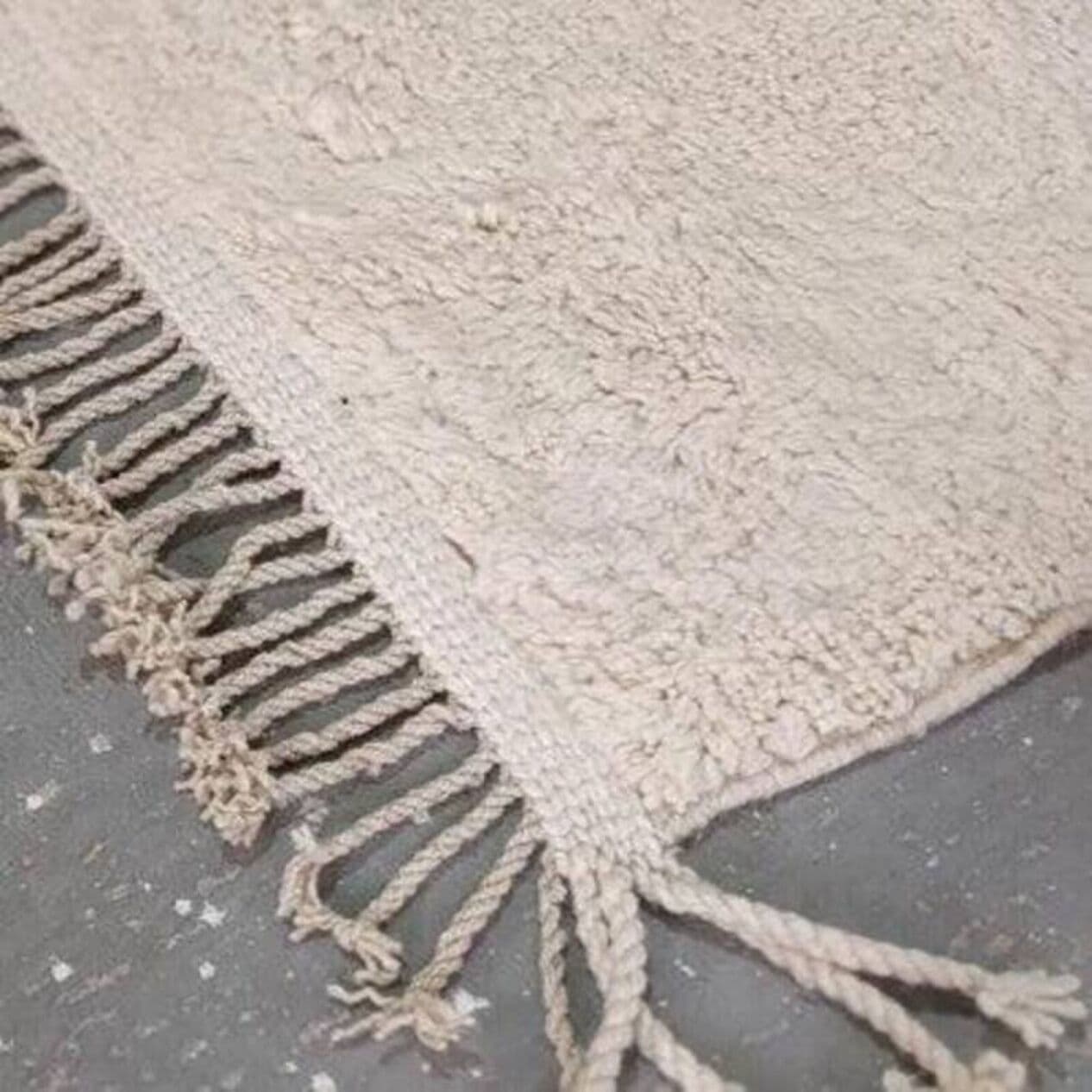 Ręcznie tkany dywan 200x300 cm, wełna, bordowy, Maroko - 202714