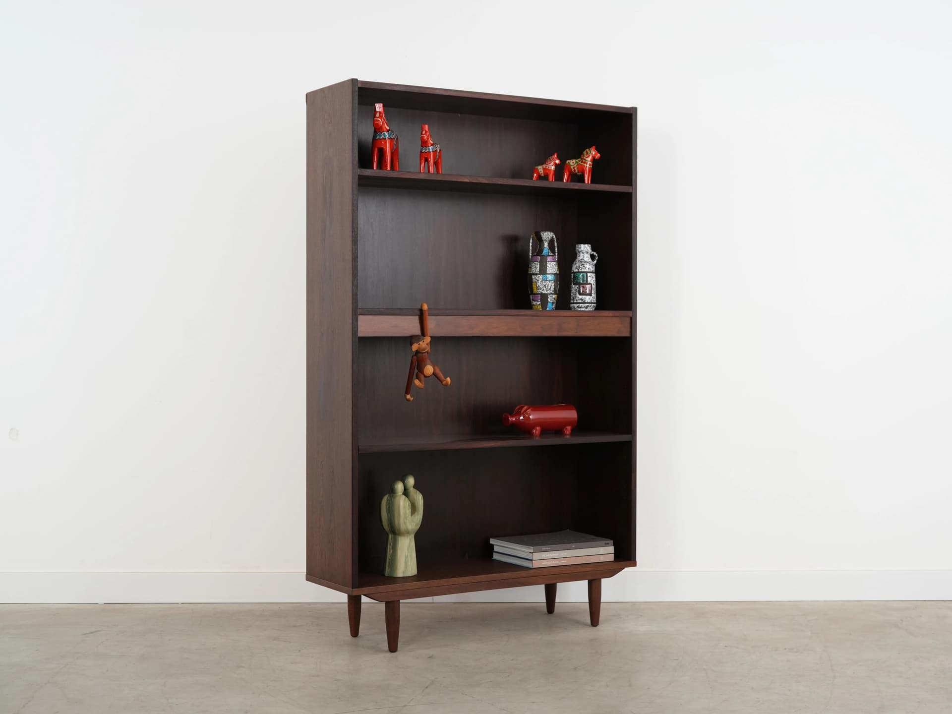 Bookcase, brown rosewood, Denmark, 1970s - 14274