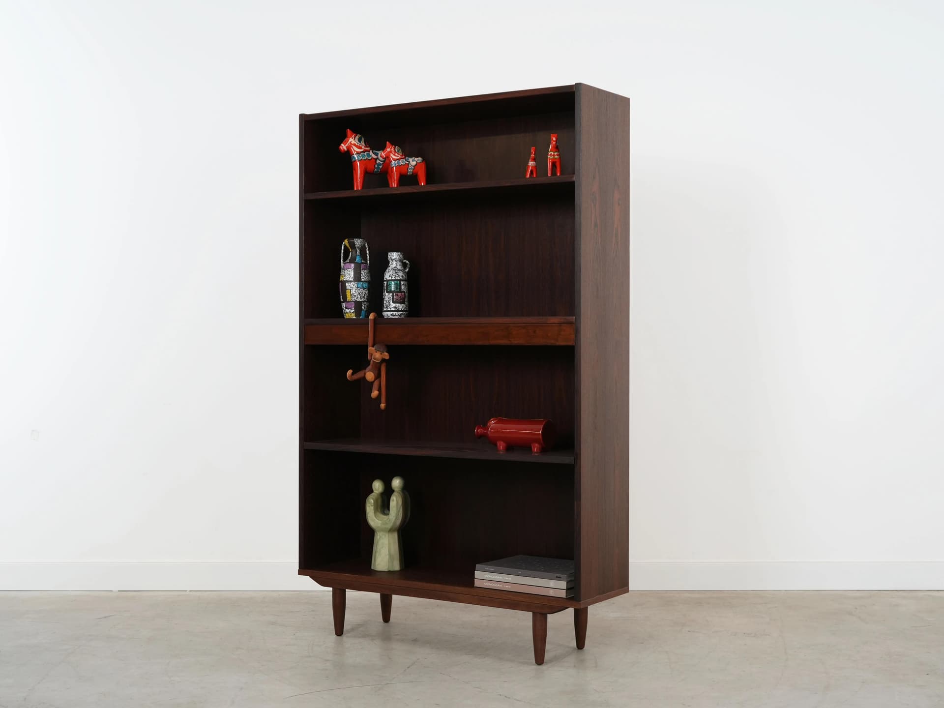 Bookcase, brown rosewood, Denmark, 1970s - 14275