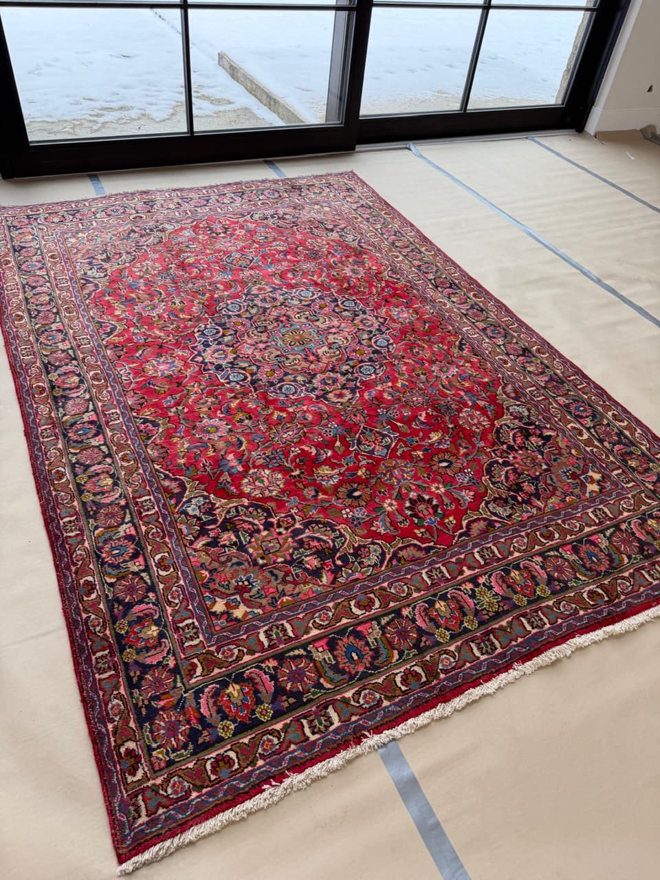 Rug Keshan, multicolor, wool, Iran - 201921