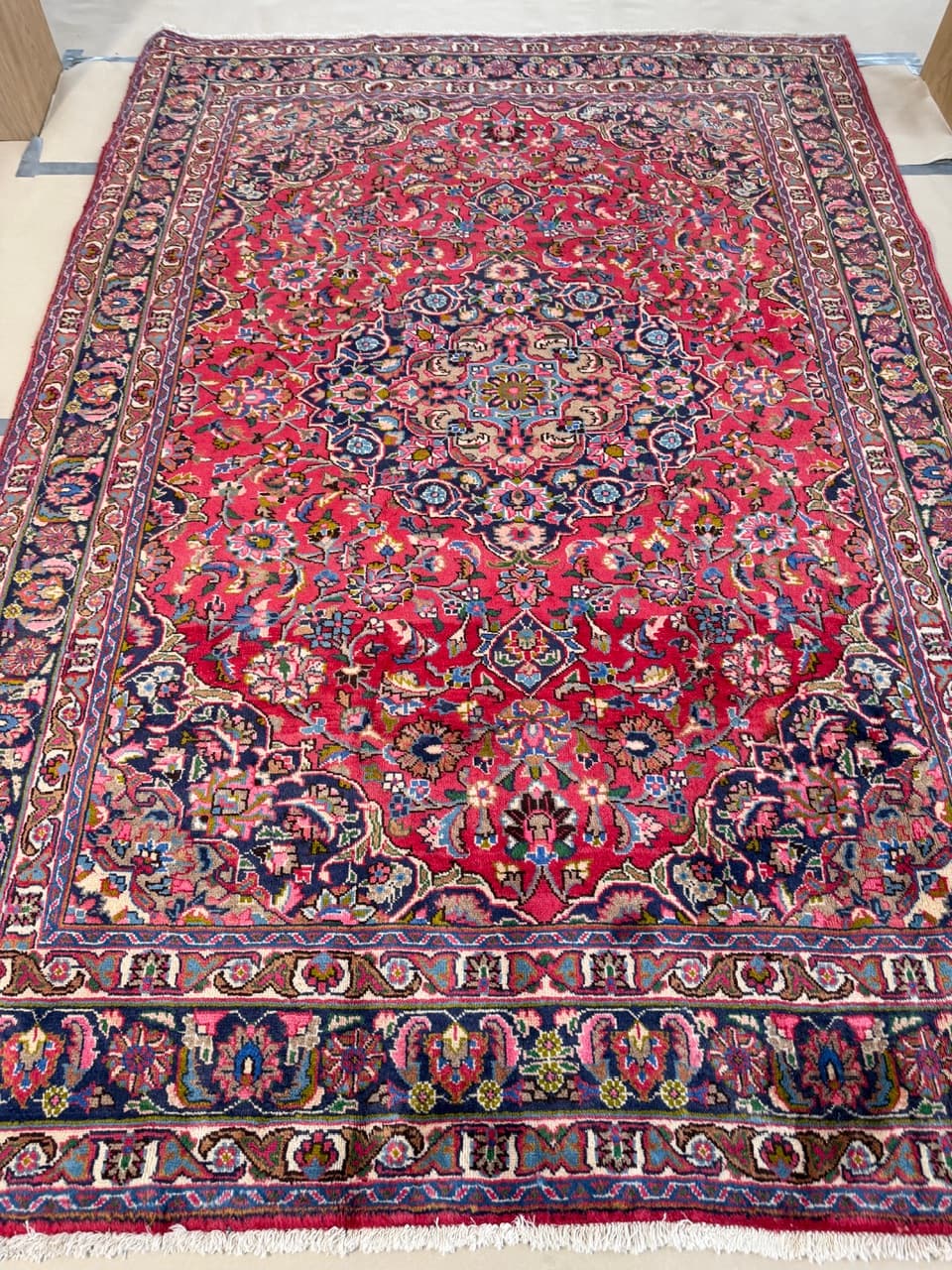 Rug Keshan, multicolor, wool, Iran - 201933