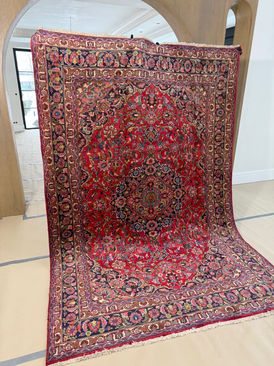 Rug Keshan, multicolor, wool, Iran - 201931