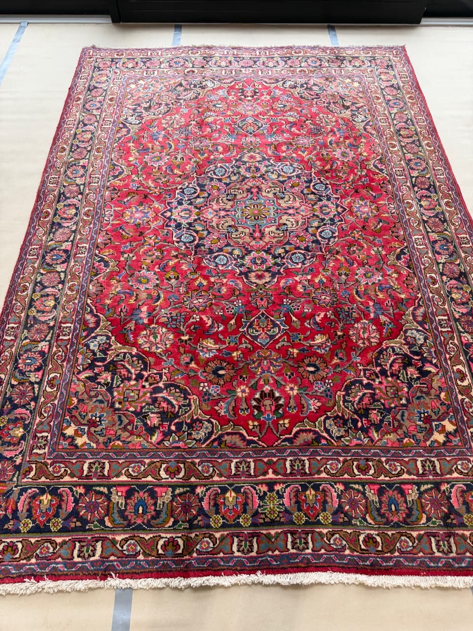 Rug Keshan, multicolor, wool, Iran - 201920