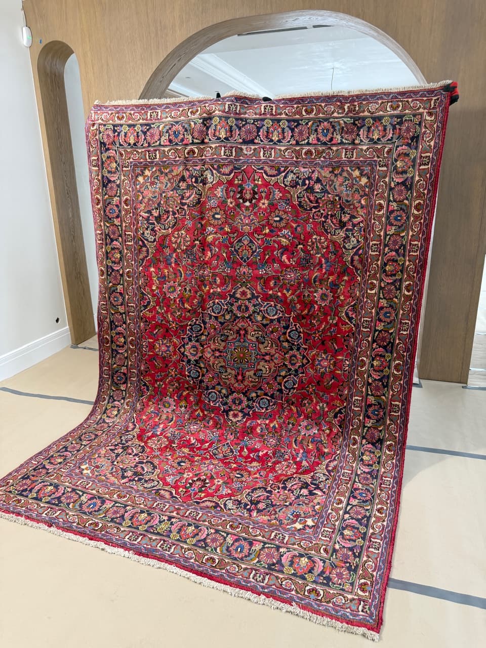Rug Keshan, multicolor, wool, Iran - 201929