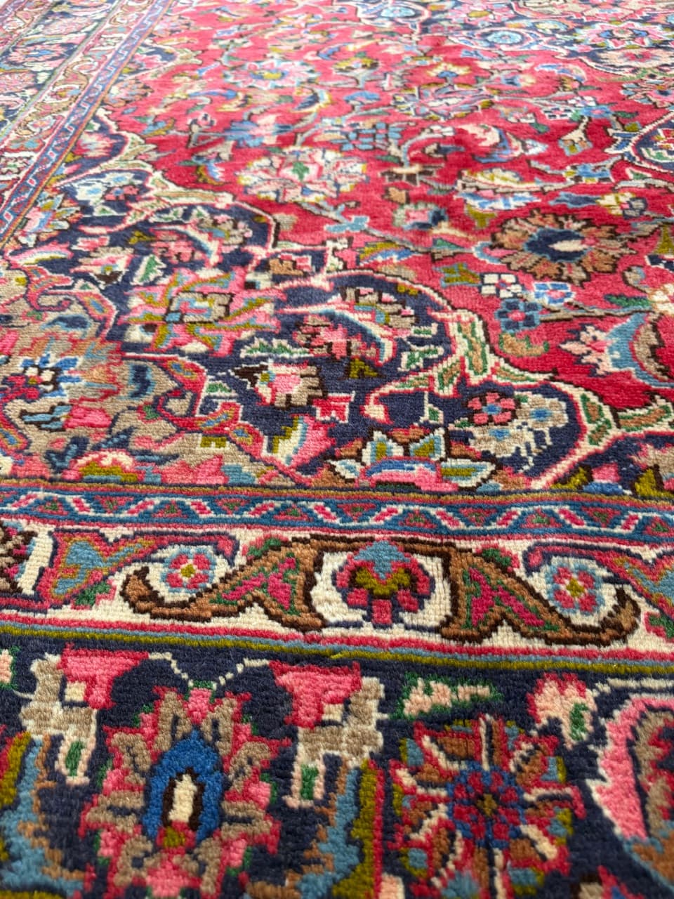 Rug Keshan, multicolor, wool, Iran - 201923