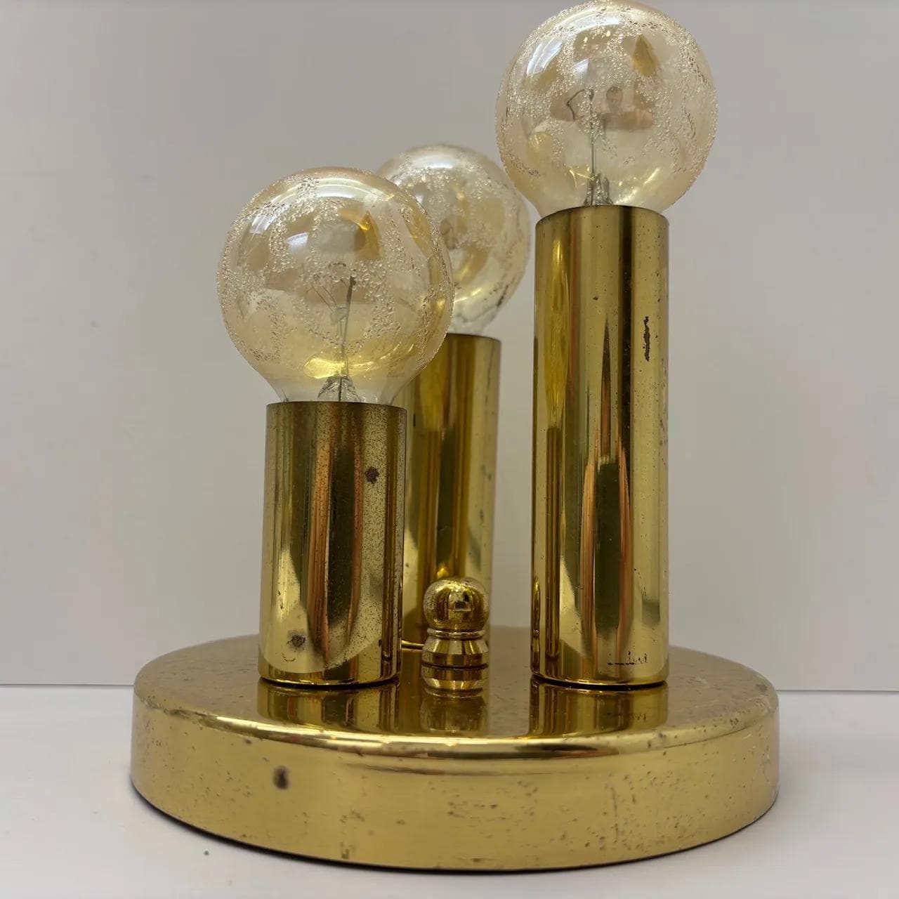 Kinkiet, złoty, mosiądz, Niemcy, lata 70. - 14210