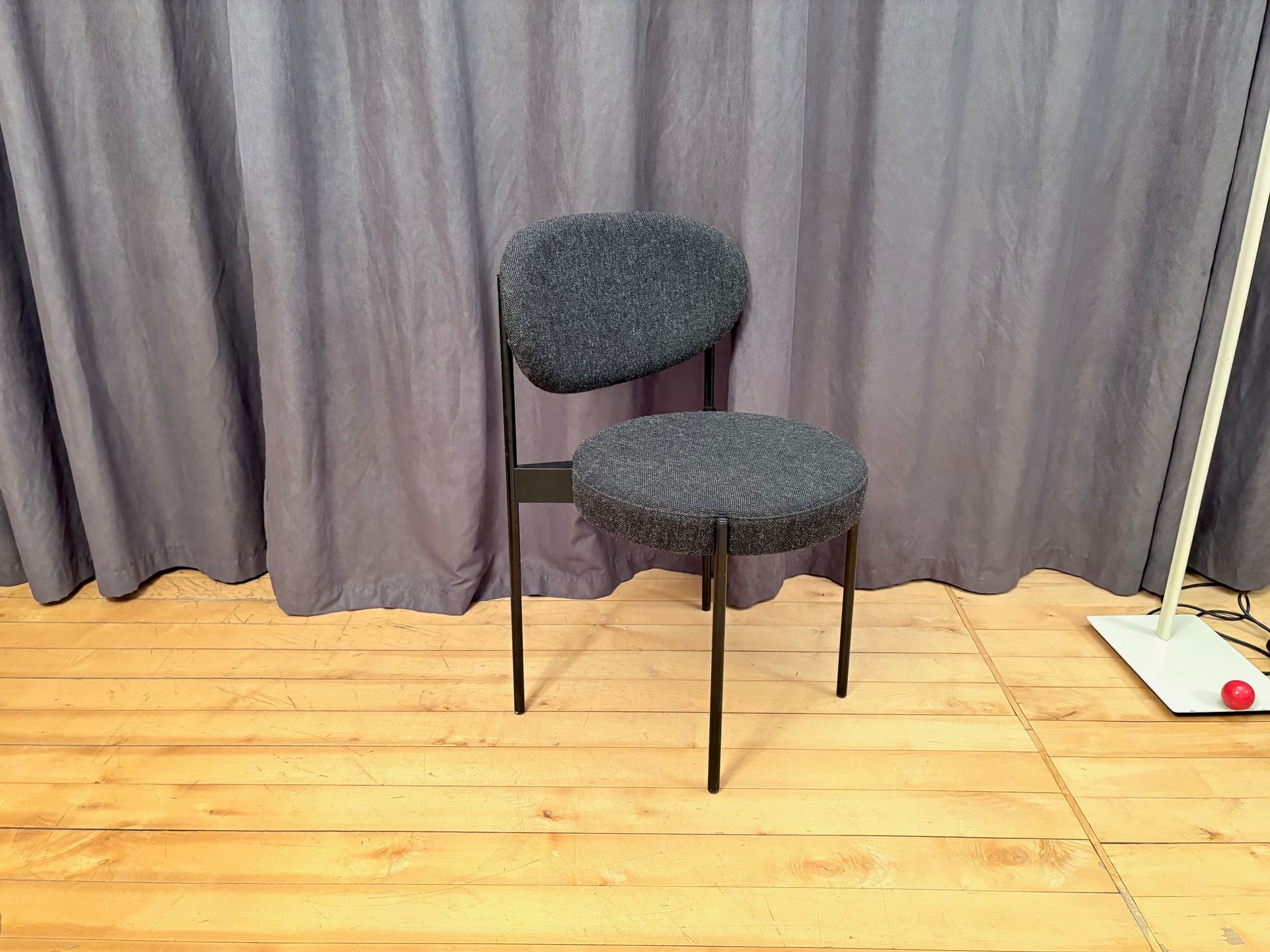 Krzesło 430, szary, proj. V. Panton, Dania - 203348