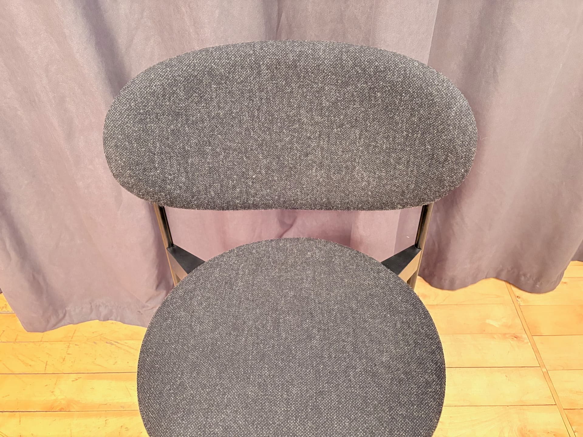 Krzesło 430, szary, proj. V. Panton, Dania - 203356