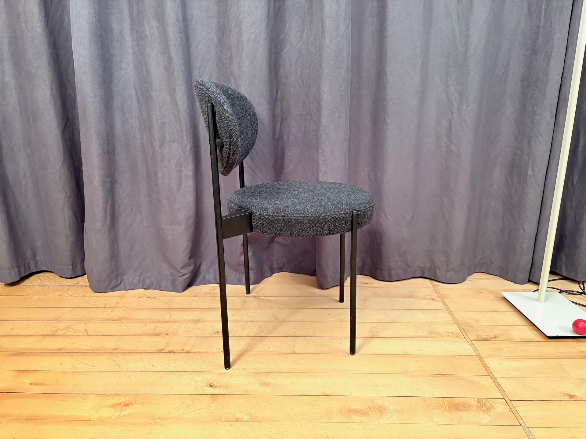 Krzesło 430, szary, proj. V. Panton, Dania - 203349