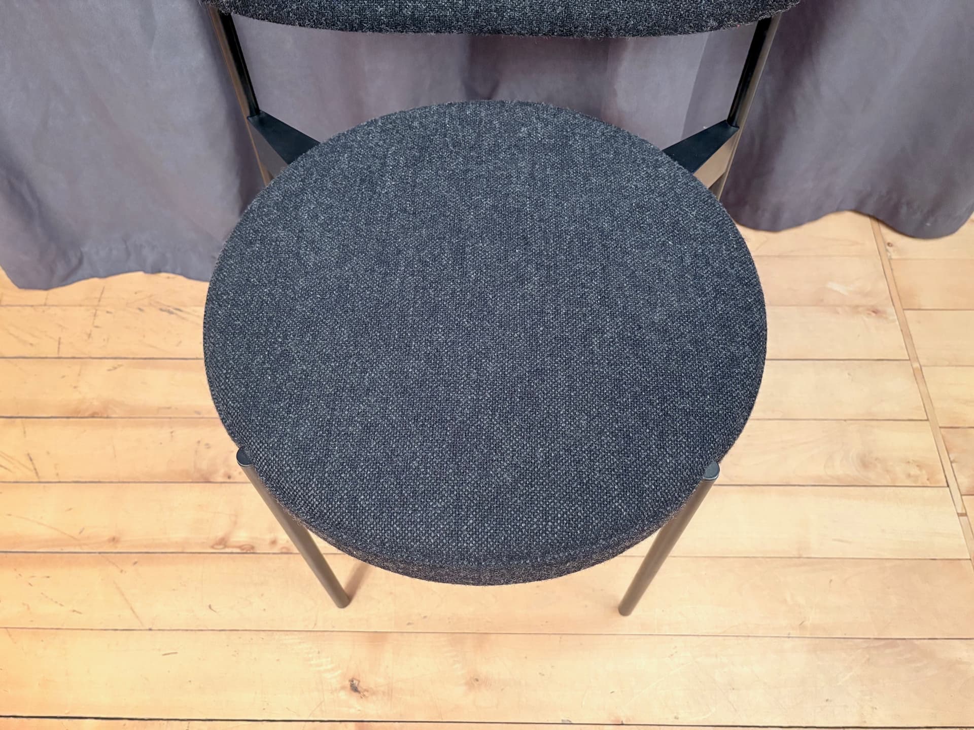 Krzesło 430, szary, proj. V. Panton, Dania - 203355