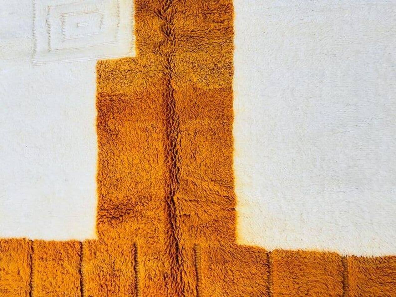 Ręcznie tkany dywan 150x250 cm, wełna, wielokolorowy, Maroko - 205505