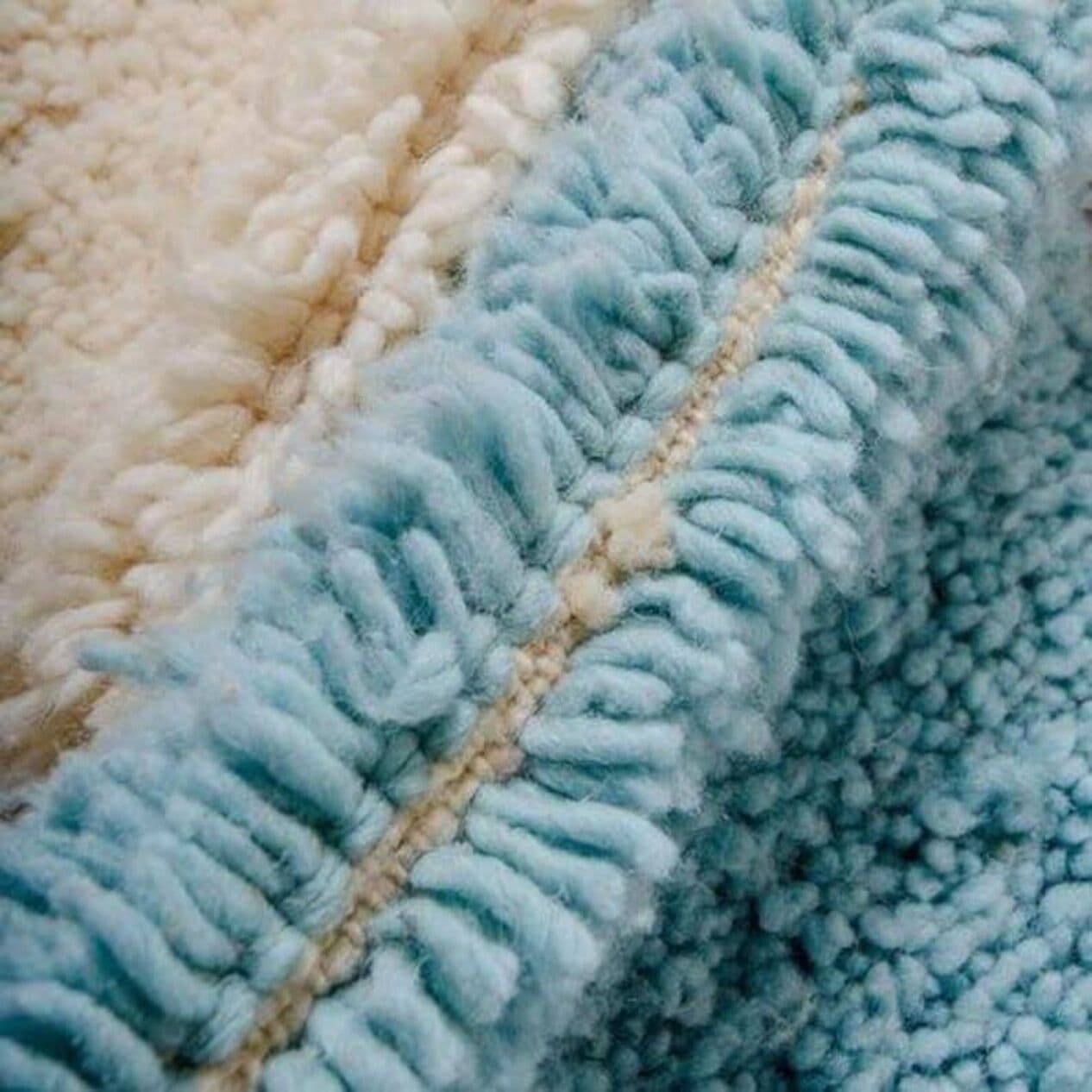 Ręcznie tkany dywan 150x250 cm, wełna, wielokolorowy, Maroko - 205495