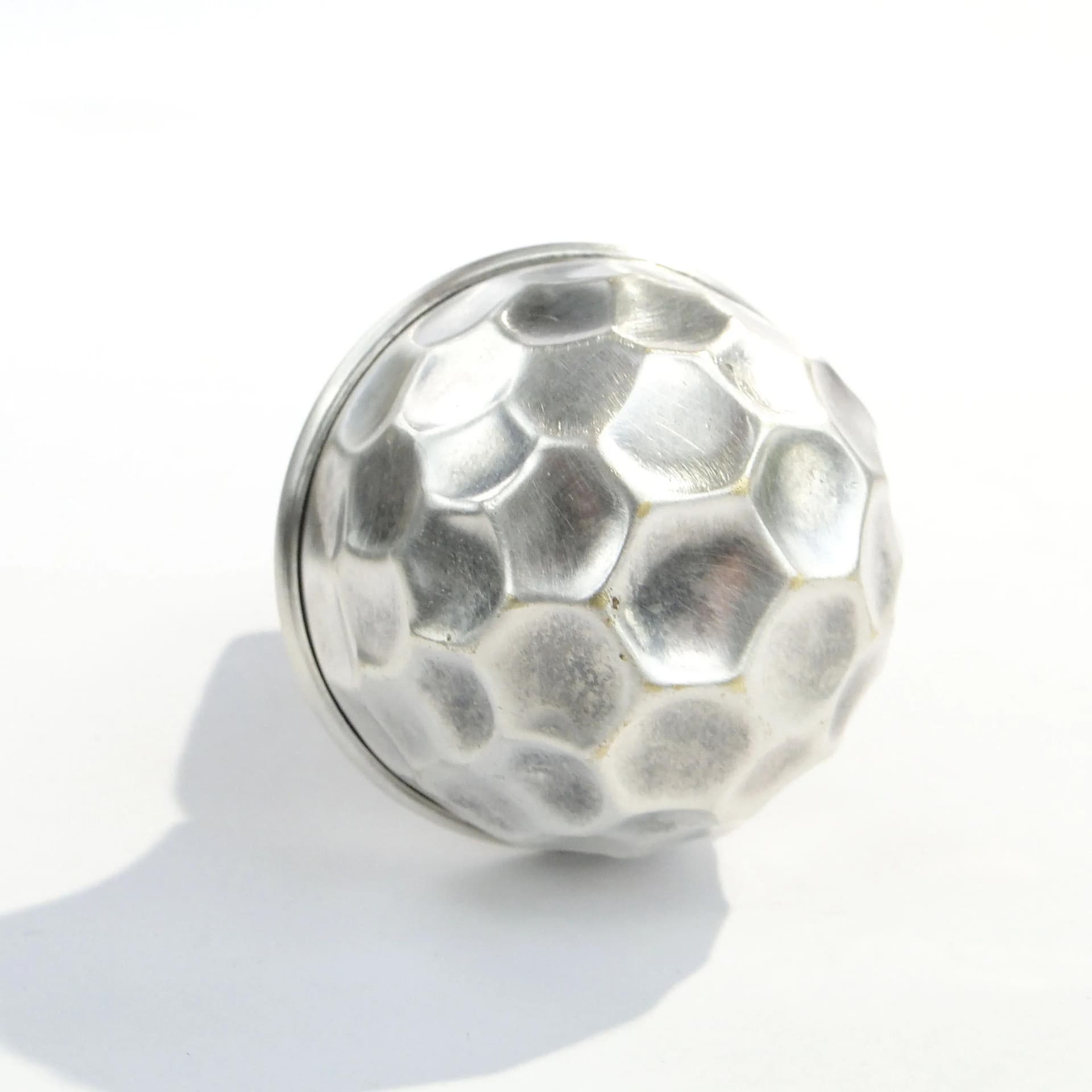 Korek do butelki Art Deco, mosiądz srebrzony, WMF, Niemcy, lata 20. - 14602