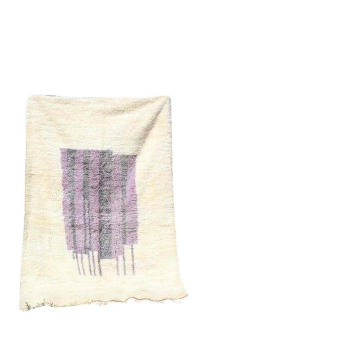 Ręcznie tkany dywan 140x260 cm, wełna, multikolor, Maroko