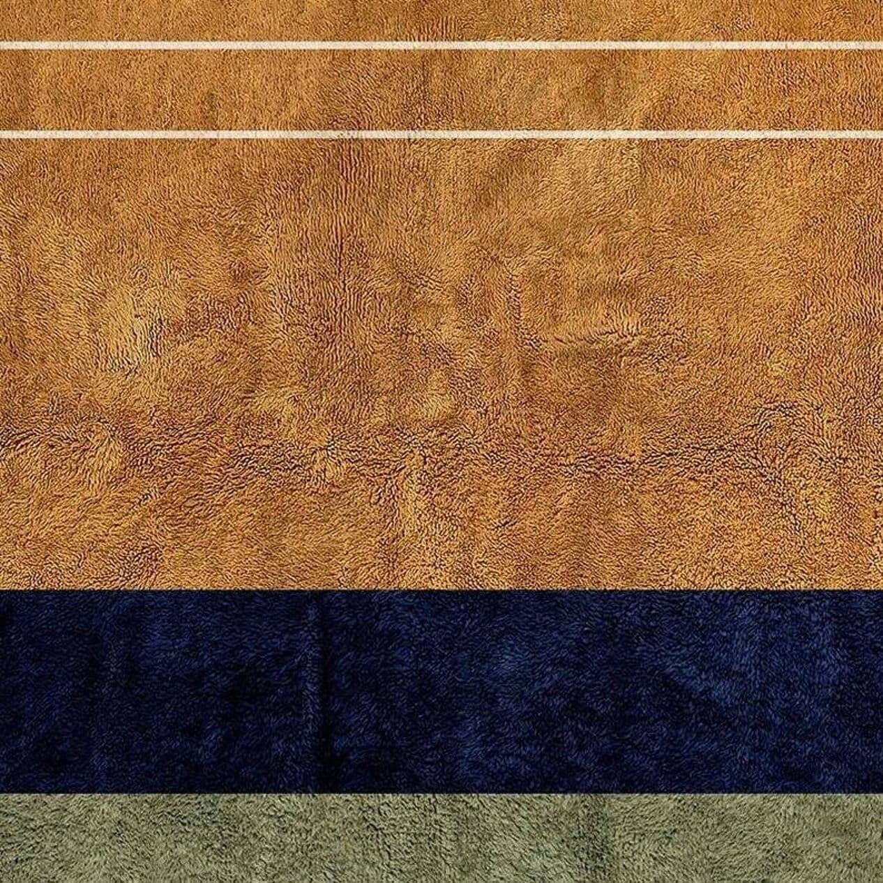 Ręcznie tkany dywan 140x260 cm, wełna, multikolor, Maroko - 205262