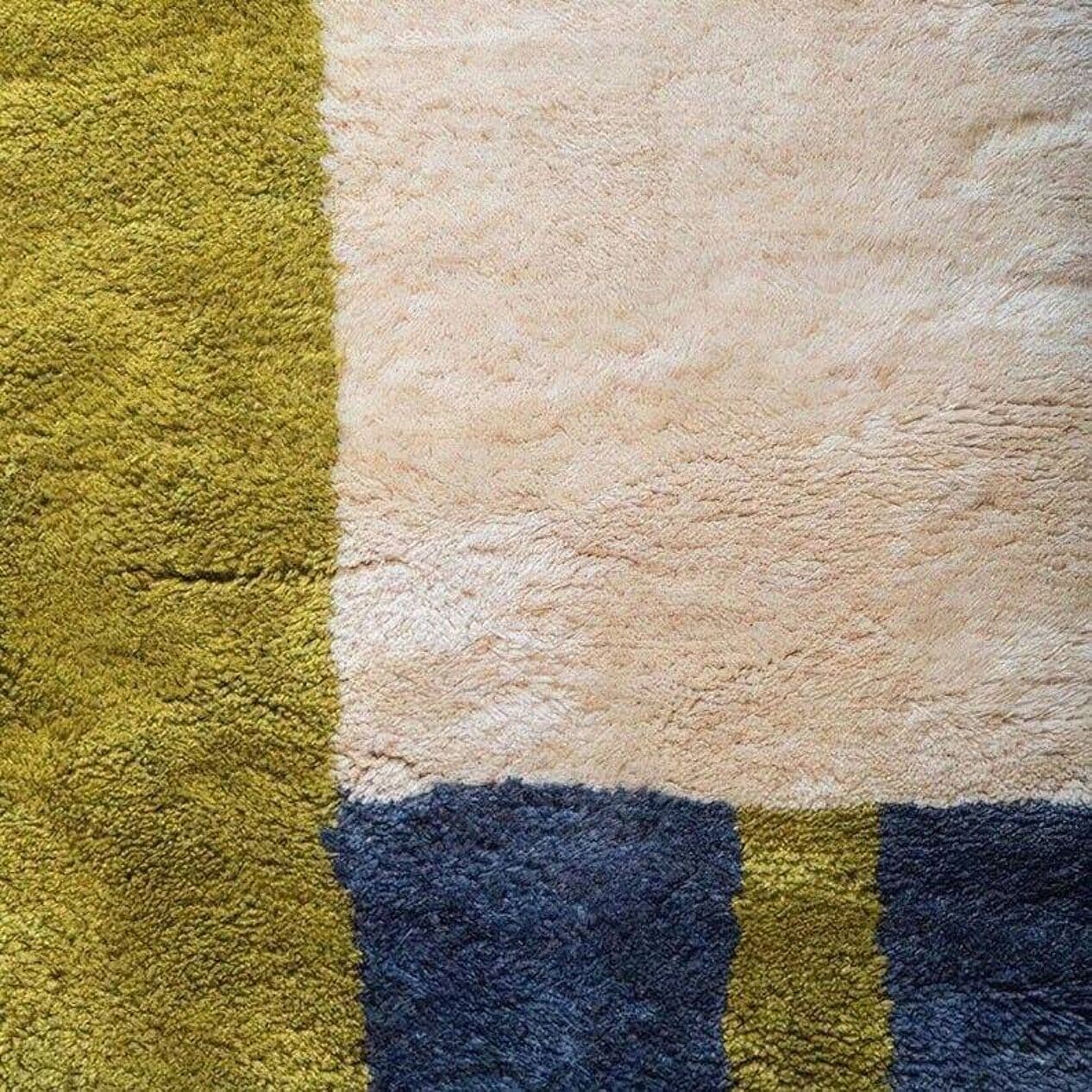 Ręcznie tkany dywan 150x250 cm, wełna, multikolor, Maroko - 205198