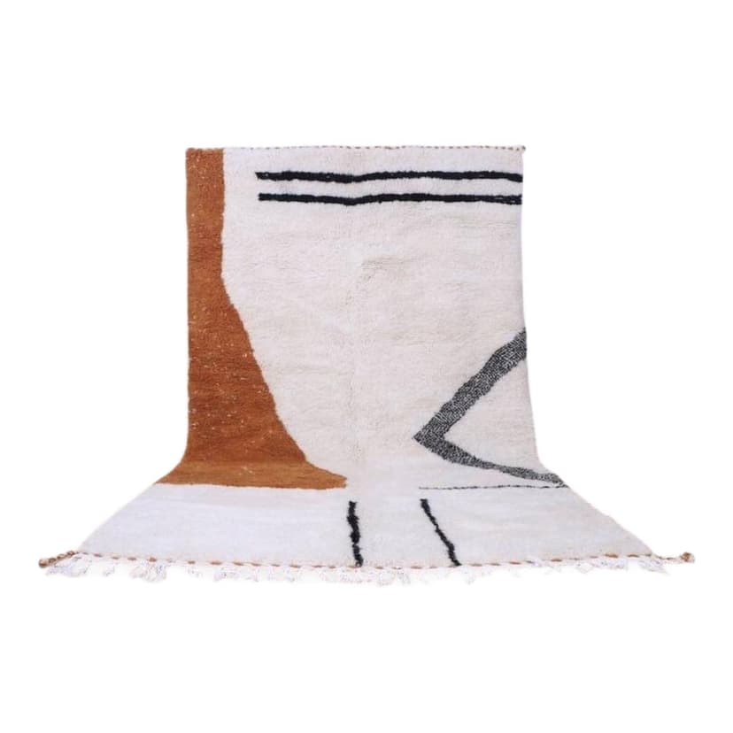 Ręcznie tkany dywan 150x250 cm, wełna, multikolor, Maroko