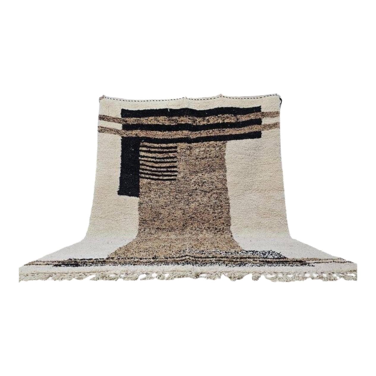 Ręcznie tkany dywan 150x250 cm, wełna, multikolor, Maroko