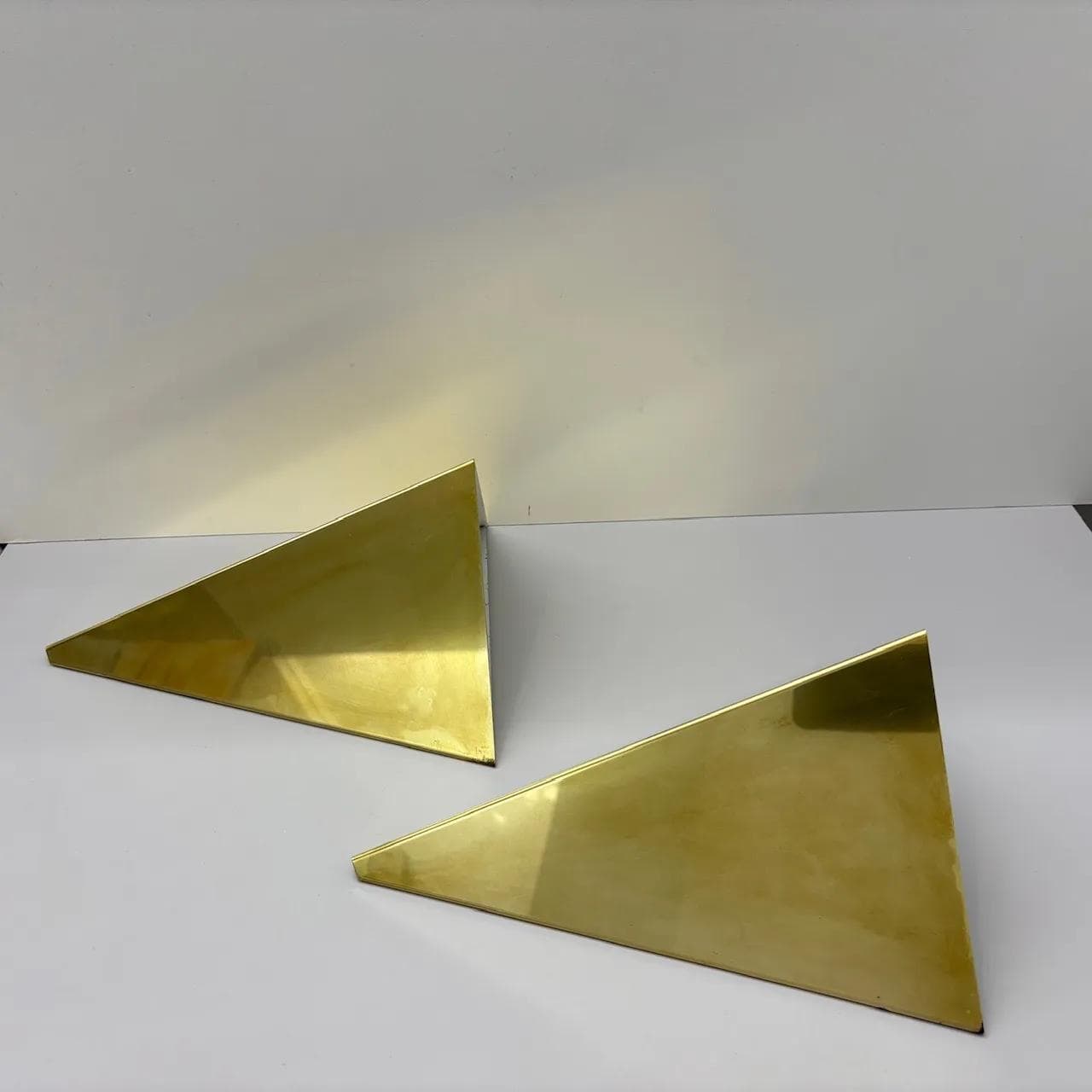 Para kinkietów, mosiądz złoty, Bankamp Leuchten, Niemcy, lata 70. - 14687