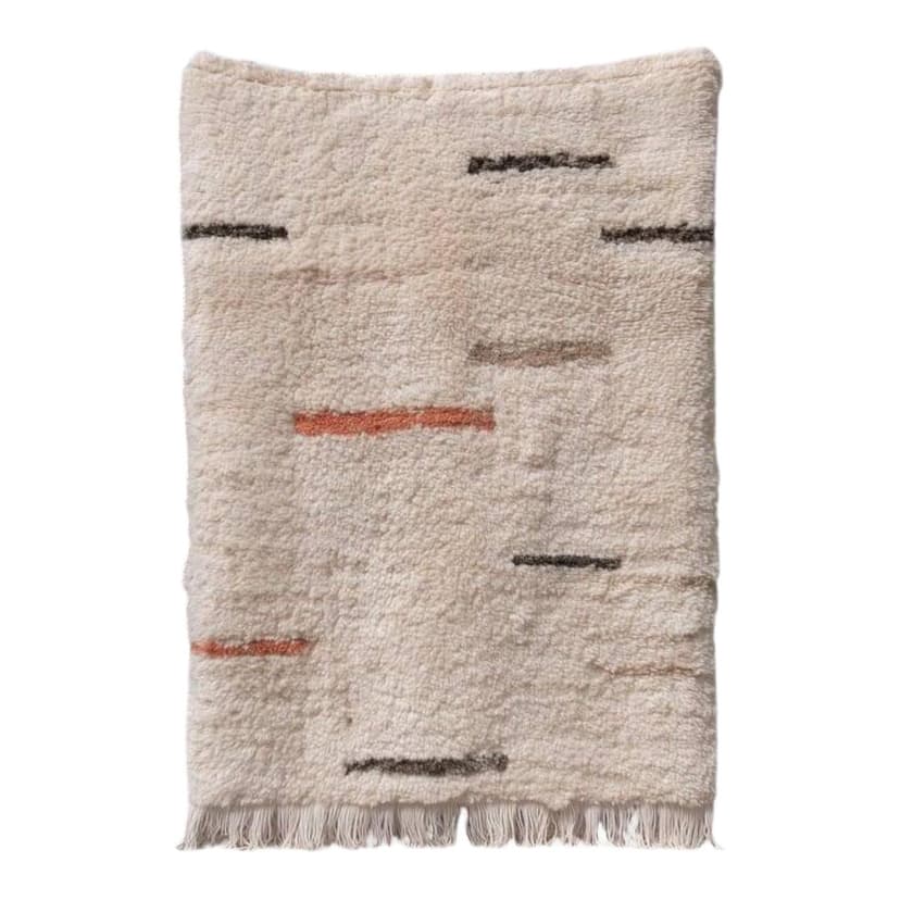 Ręcznie tkany dywan 160x250 cm, wełna, multikolor, Maroko