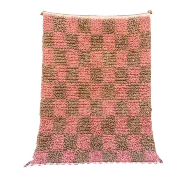 Ręcznie tkany dywan 200x300 cm, wełna, multikolor, Maroko - WYMIARY