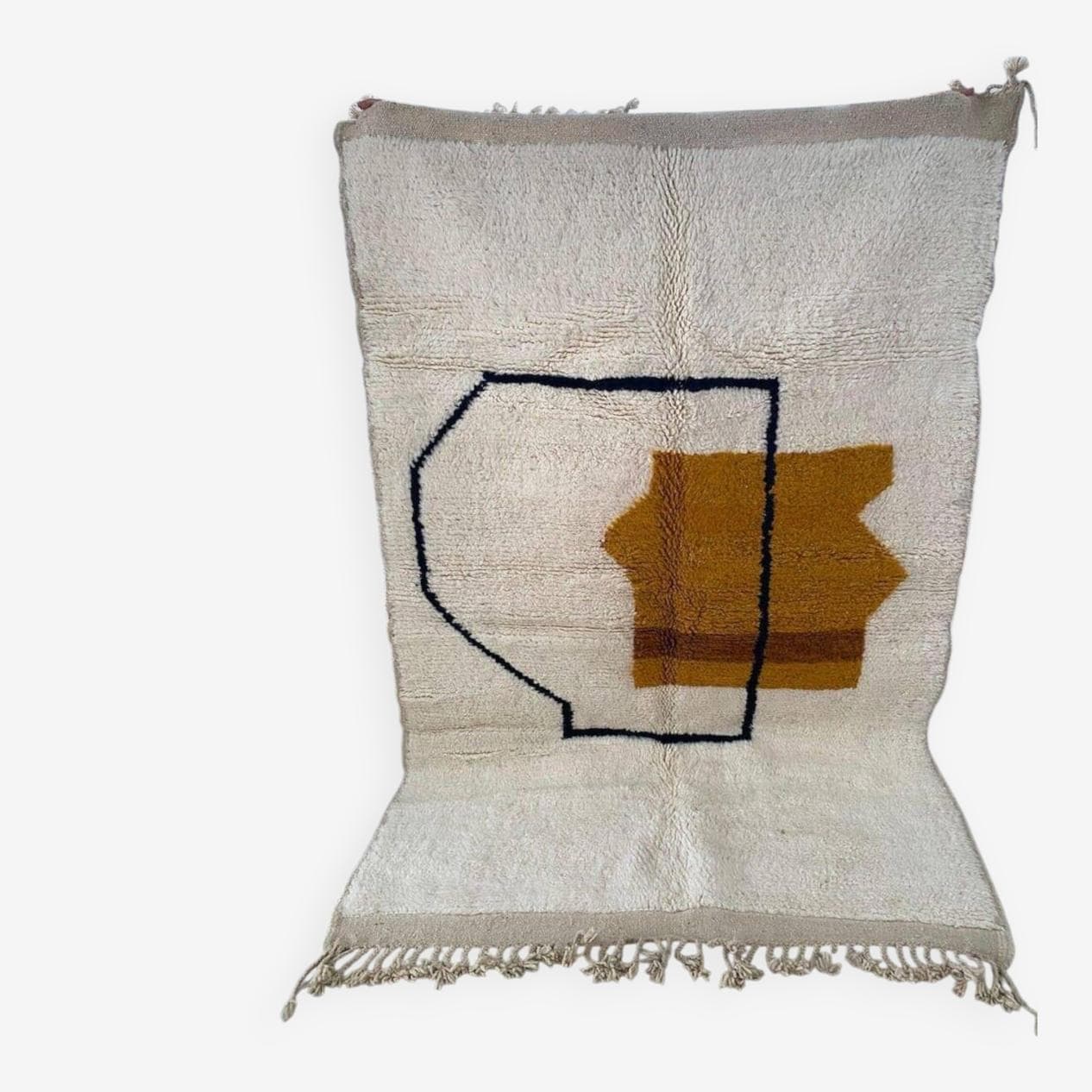 Ręcznie tkany dywan 200x300 cm, wełna, multikolor, Maroko - 204473