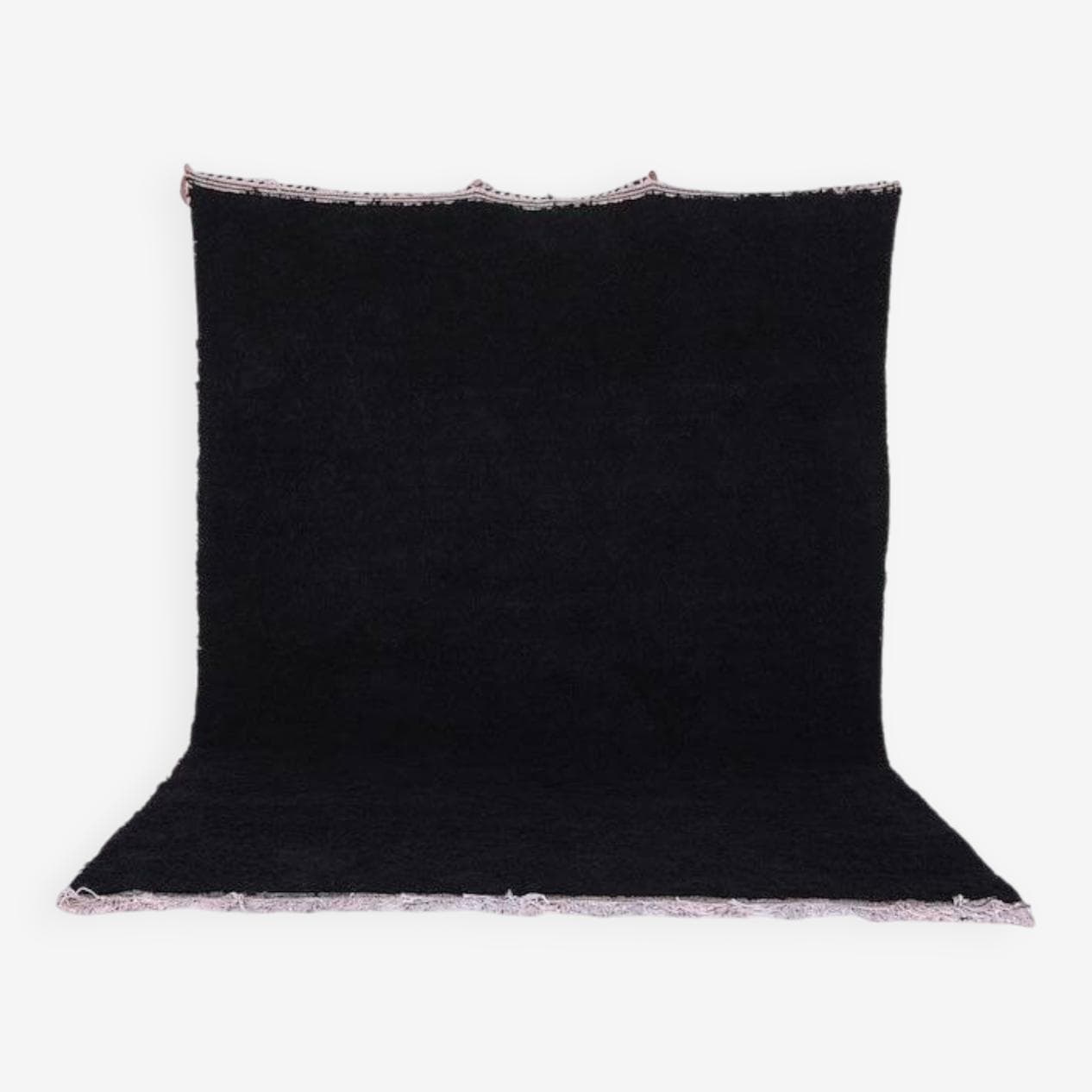 Ręcznie tkany dywan 150x250 cm, wełna, czarny, Maroko - 204015