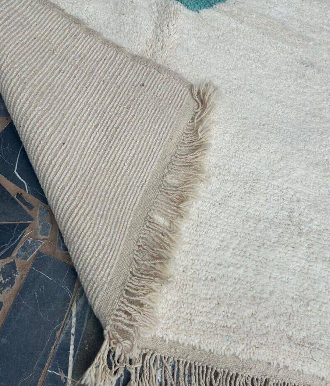 Ręcznie tkany dywan 150x250 cm, wełna, multikolor, Maroko - 203790