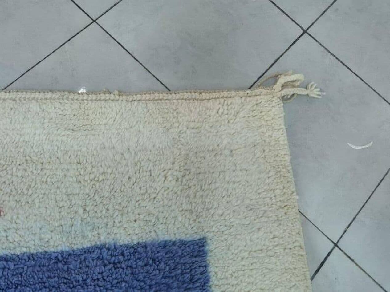 Ręcznie tkany dywan 150x250 cm, wełna, multikolor, Maroko - 203723