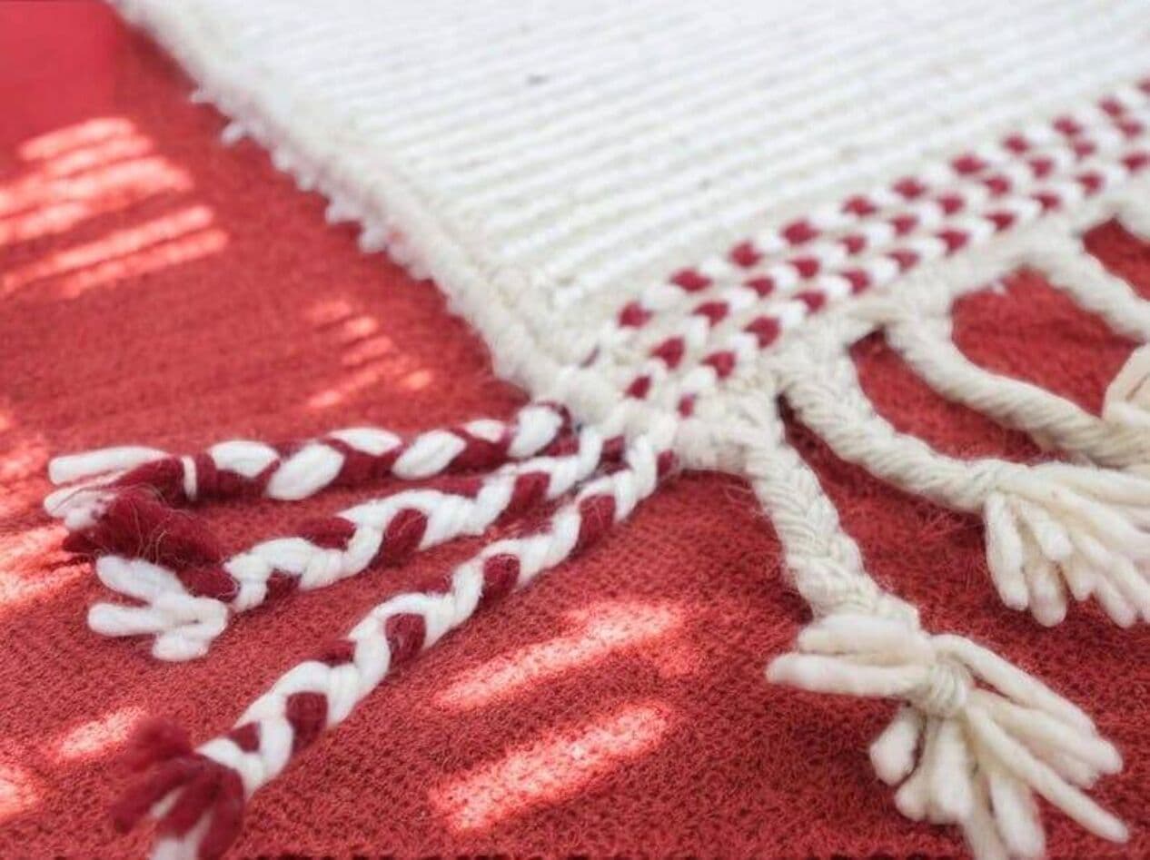 Ręcznie tkany dywan 150x250 cm, wełna, multikolor, Maroko - 203658