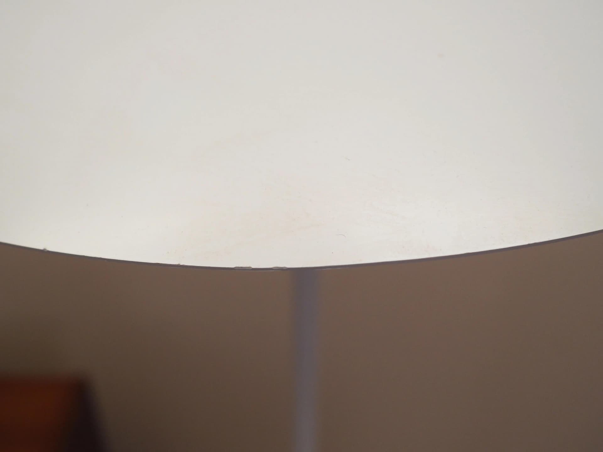 Floor lamp, white metal, by S. Frandsen, Denmark, 1970s. - 14780