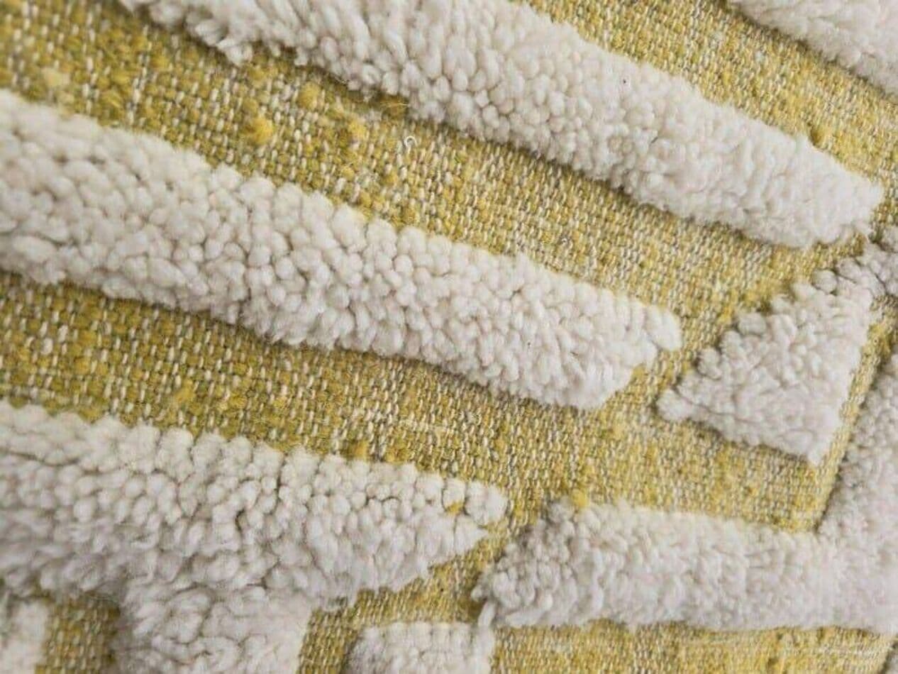 Ręcznie tkany dywan 150x250 cm, wełna, biały, Maroko - 206928