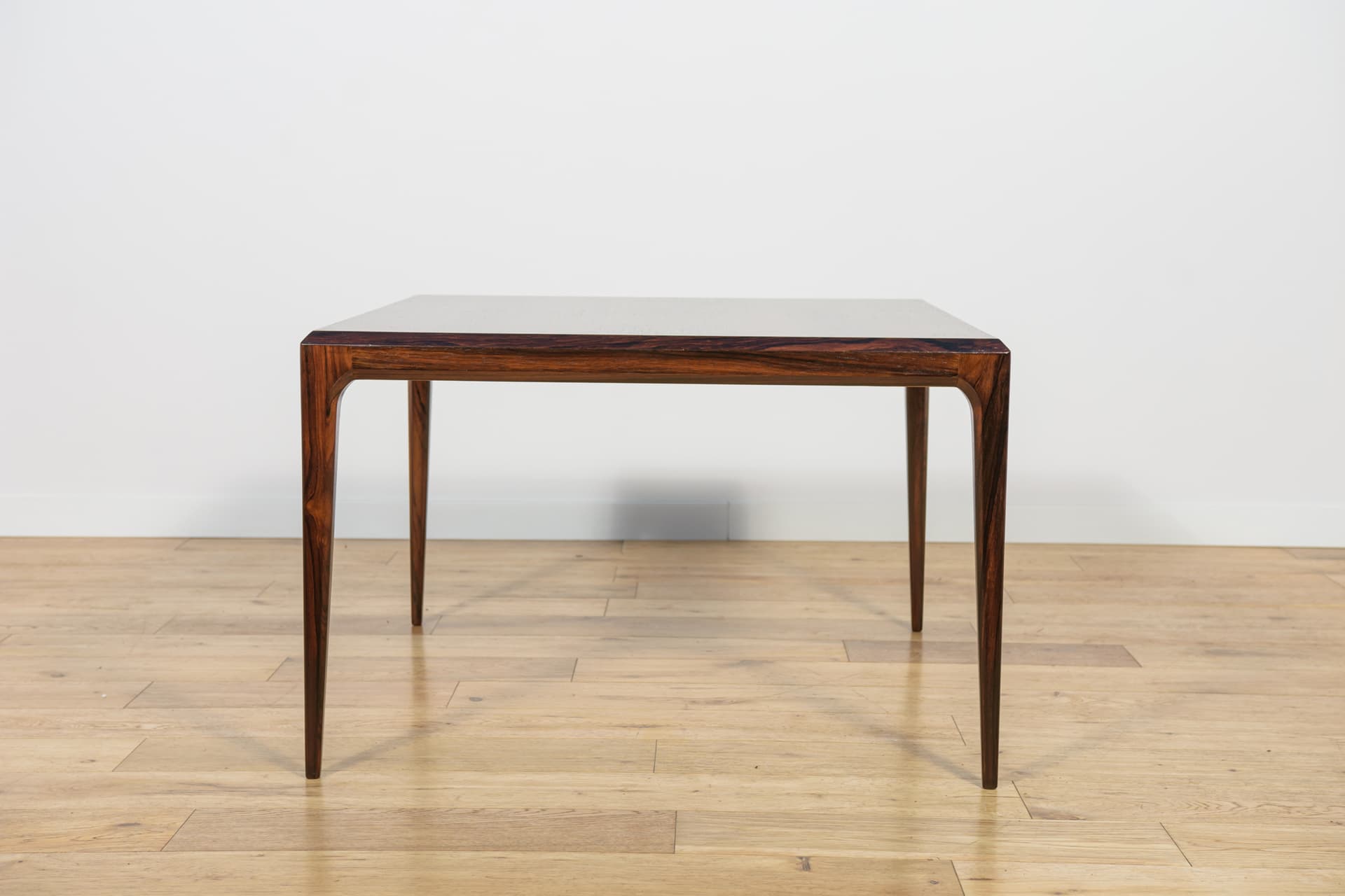 Coffee table, dark brown rosewood, by J. Andersen, Denmark, 1960s. - 205899