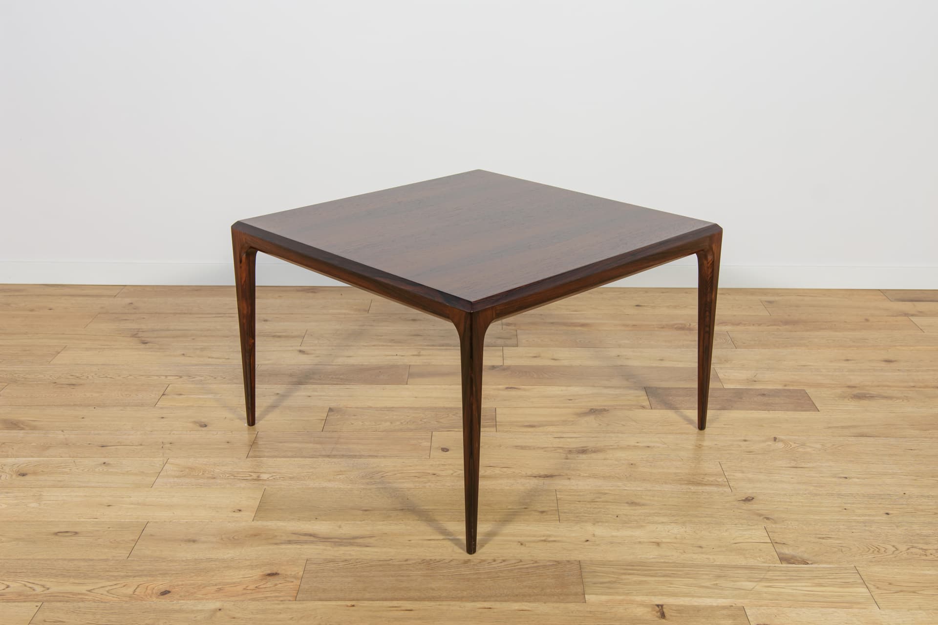 Coffee table, dark brown rosewood, by J. Andersen, Denmark, 1960s. - 205903