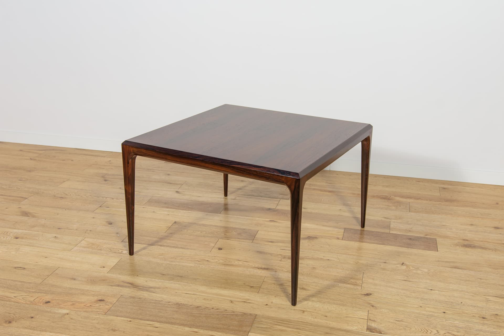 Coffee table, dark brown rosewood, by J. Andersen, Denmark, 1960s. - 205901