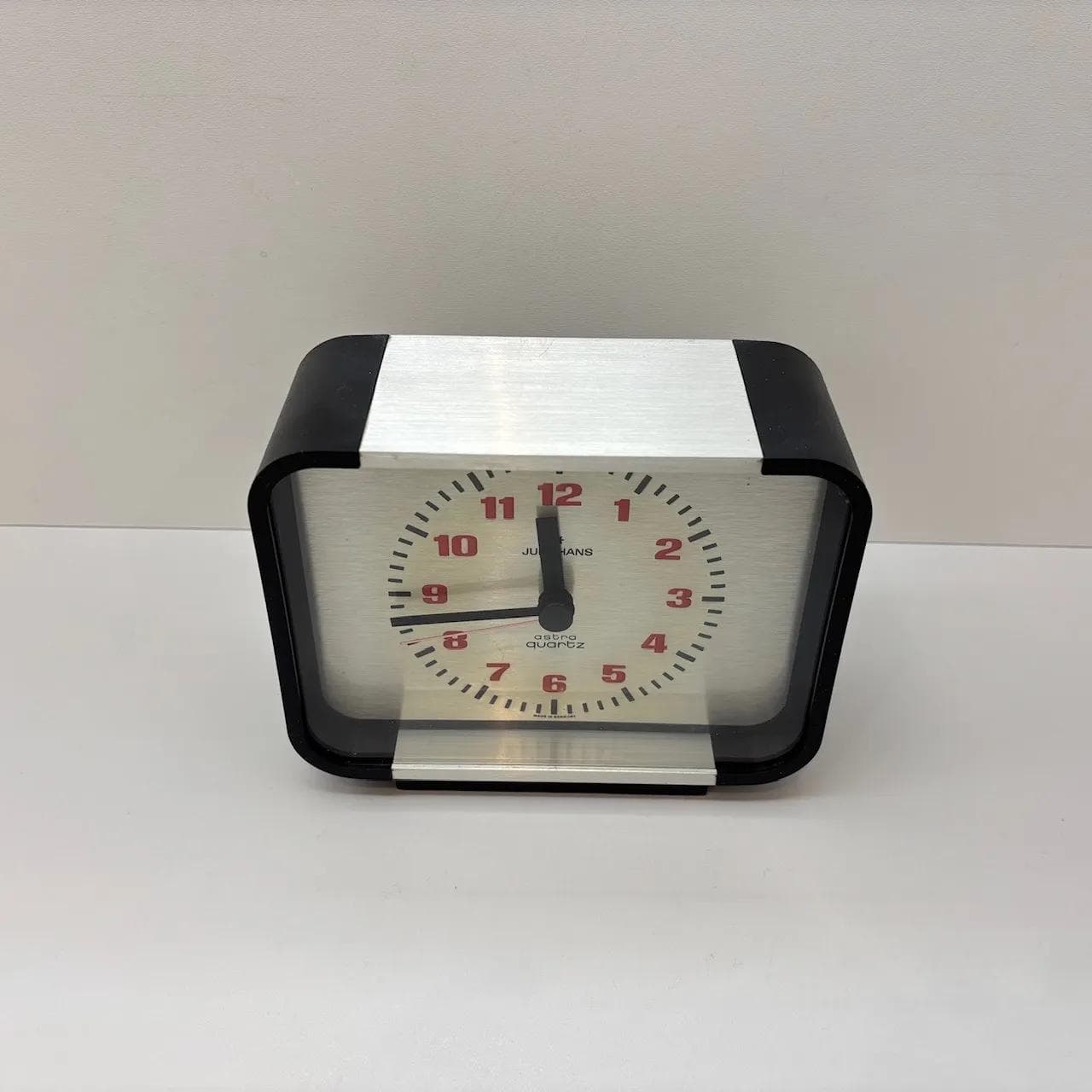 Zegar kominkowy, multikolor, plastik, metal, Niemcy, lata 80. - 14924