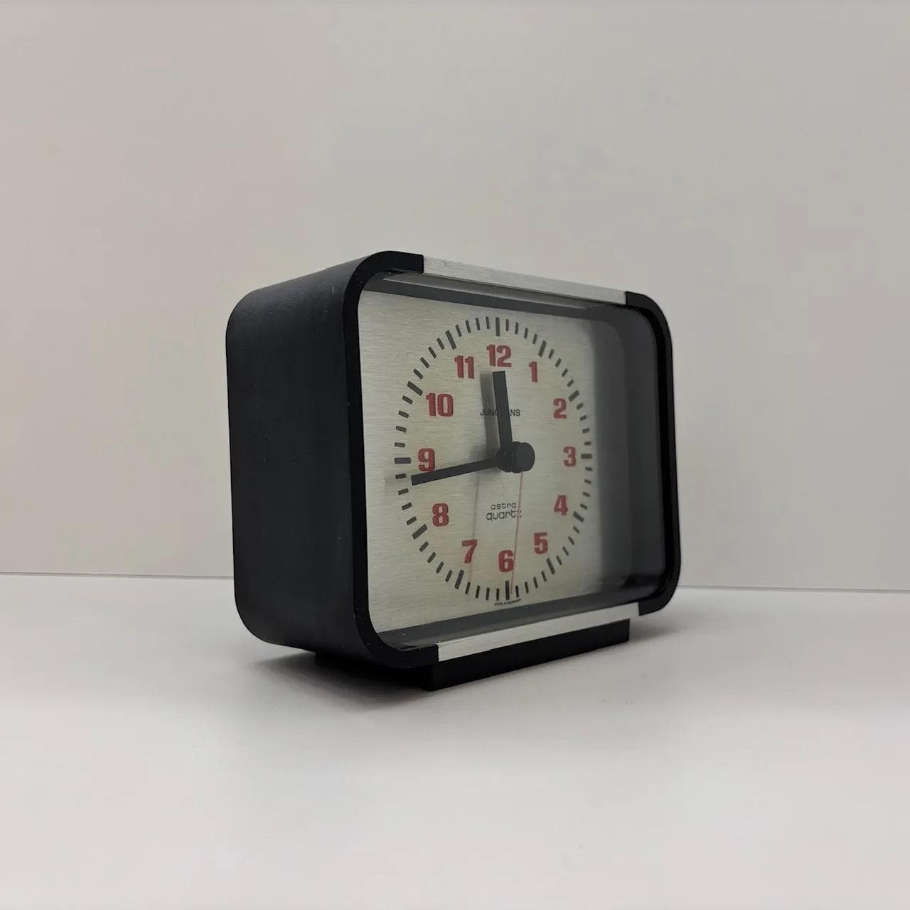 Zegar kominkowy, multikolor, plastik, metal, Niemcy, lata 80. - 14925