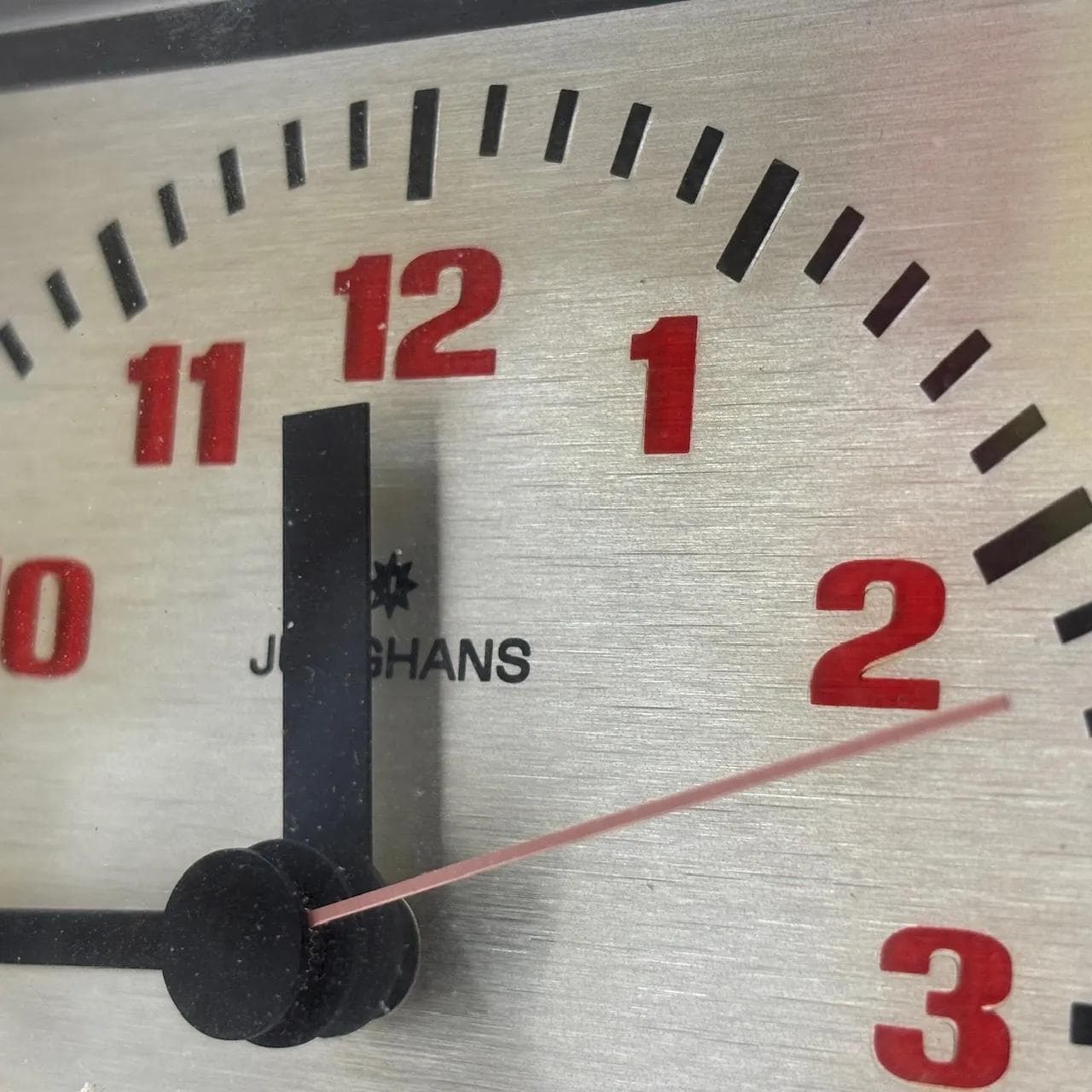 Zegar kominkowy, multikolor, plastik, metal, Niemcy, lata 80. - 14921