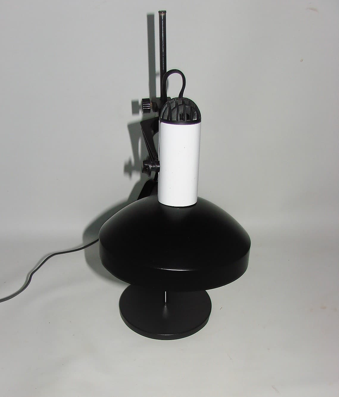 Desk lamp, black, metal aluminium, 1970s - 205928
